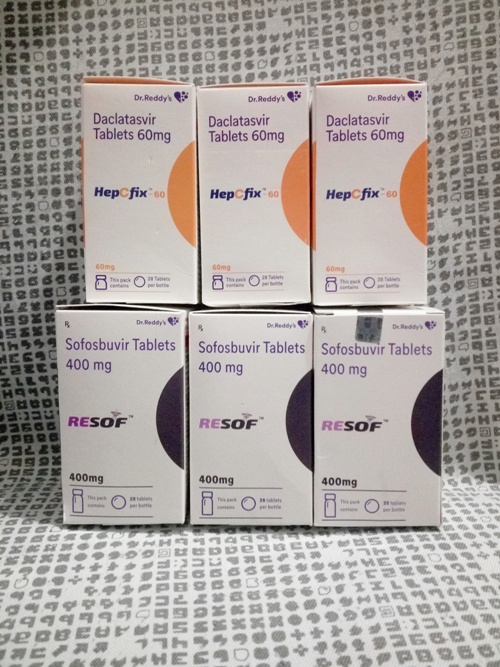 Resof и Hepcfix (Sofosbuvir 400mg и Daclatasvir 60mg)