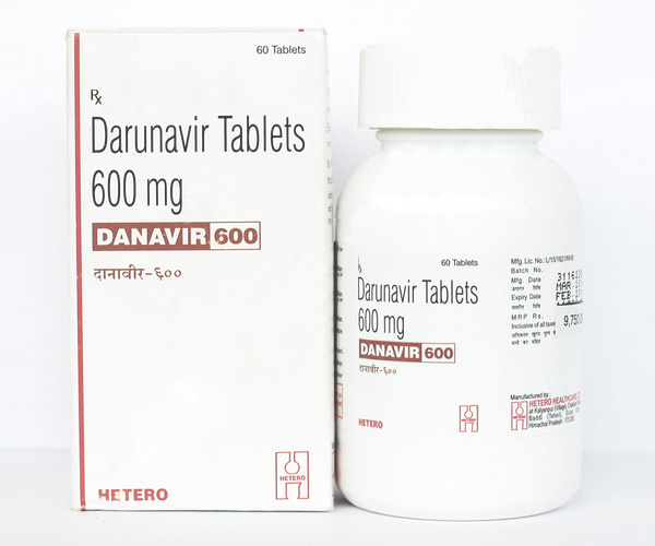 Danavir 600 | Данавир 600 (Darunavir 600mg) дженерик Презиста Prezista