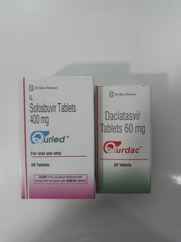 Qurled и Qurdac (Софосбувир 400 мг и Даклатасвир 60 мг)