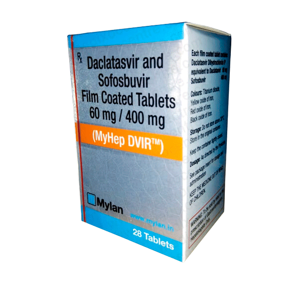 MyHep DVIR (Sofosbuvir 400mg и Daclatasvir 60mg)