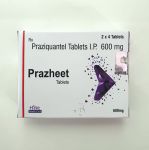 Prazheet (Празиквантел 600мг) дженерик Бильтрицид