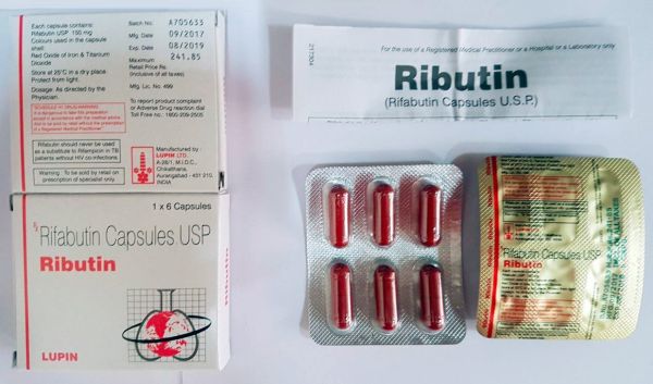 Ributin (Рифабутин 150мг)