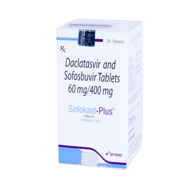 Sofokast Plus (Sofosbuvir 400mg и Daclatasvir 60mg)