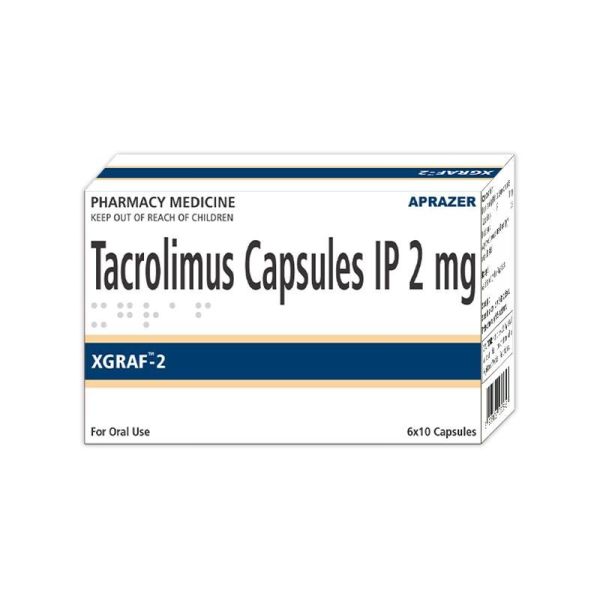 Xgraf (Tacrolimus 0,5mg | 1mg | 2mg)